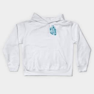 Mermaid Heart Kids Hoodie